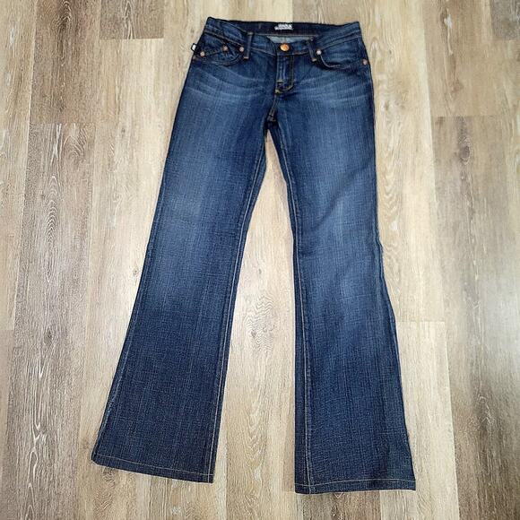 Rock & Republic Jeans in Color Dark Trick Size 26 Flare Leg - Picture 5 of 8